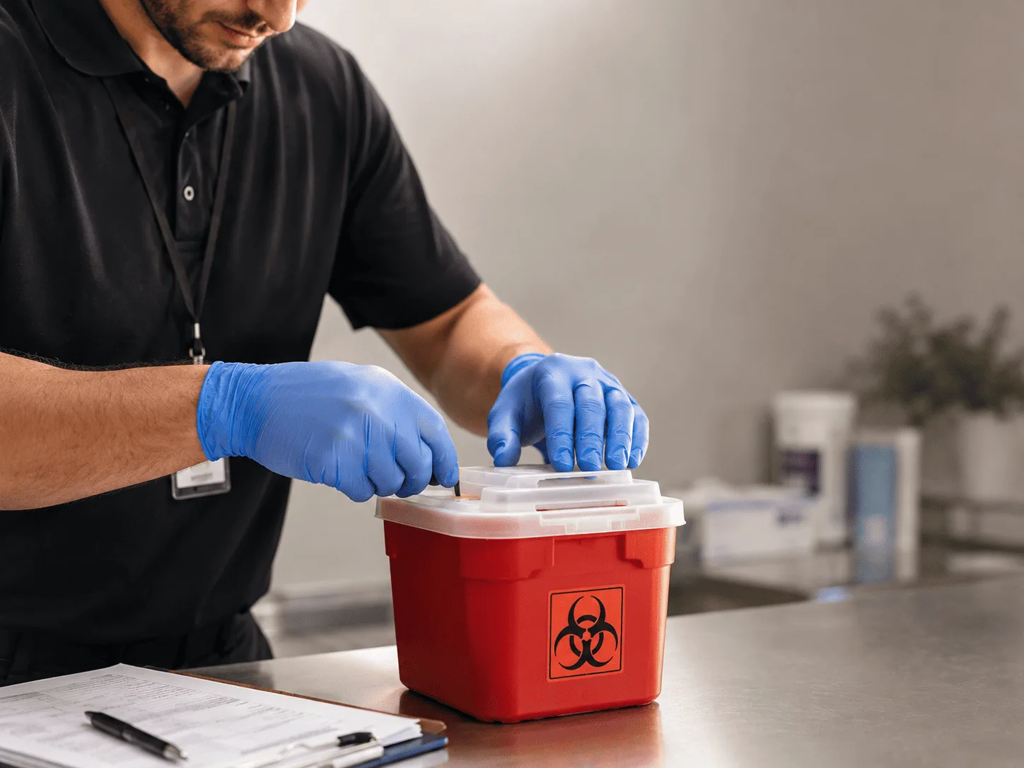 Why choose Sharps Waste Disposal in Wapanucka, OK